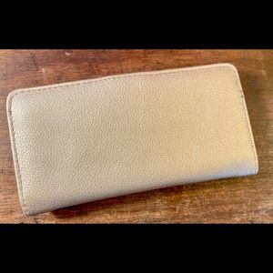 Mundi Slim RFID Wallet in Champagne